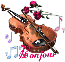Gif animé bonjour